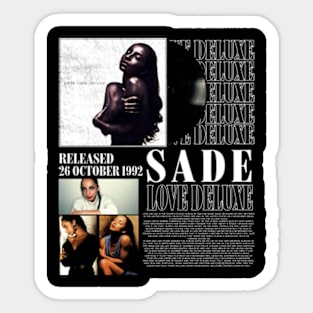 Sade Adu Released 26 October 1992 Sticker